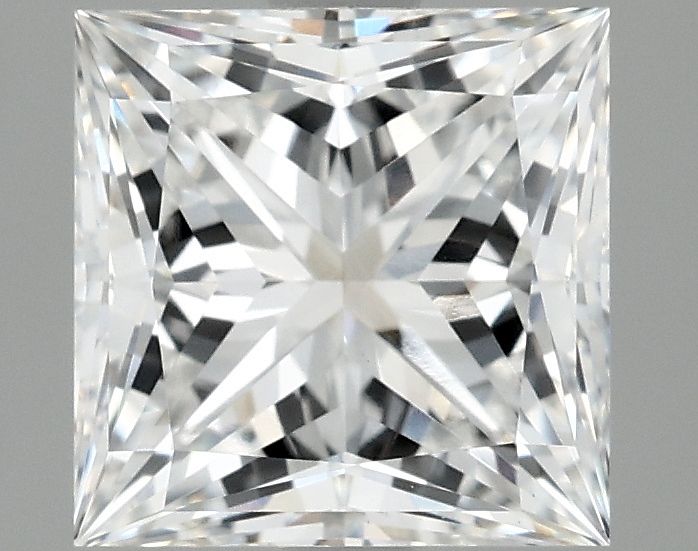 2.10 ct. princess Lab Grown Diamond front image