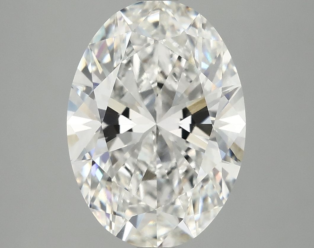 3.98 ct. oval Lab Grown Diamond front image