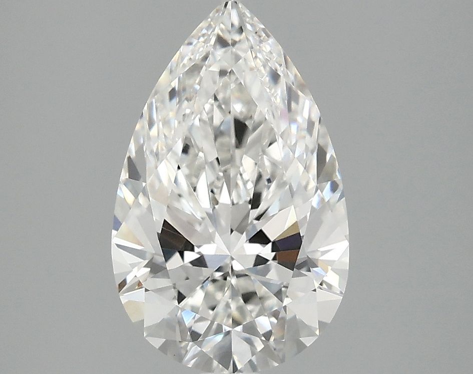 2.10 ct. pear Lab Grown Diamond front image