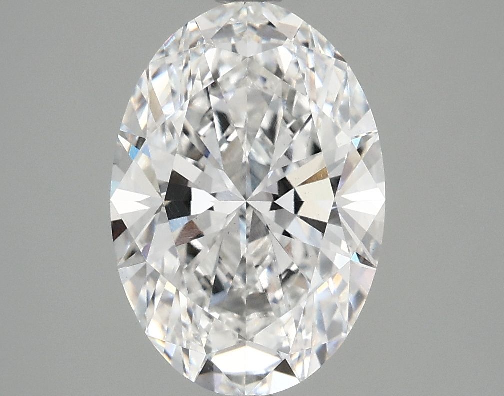 3.02 ct. oval Lab Grown Diamond front image