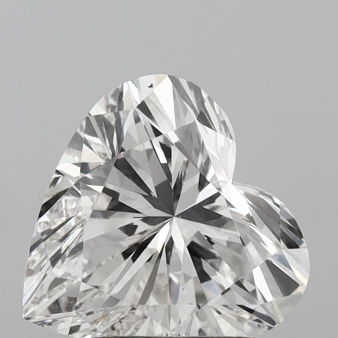 2.01 carat f VS1 EX Cut IGI heart diamond