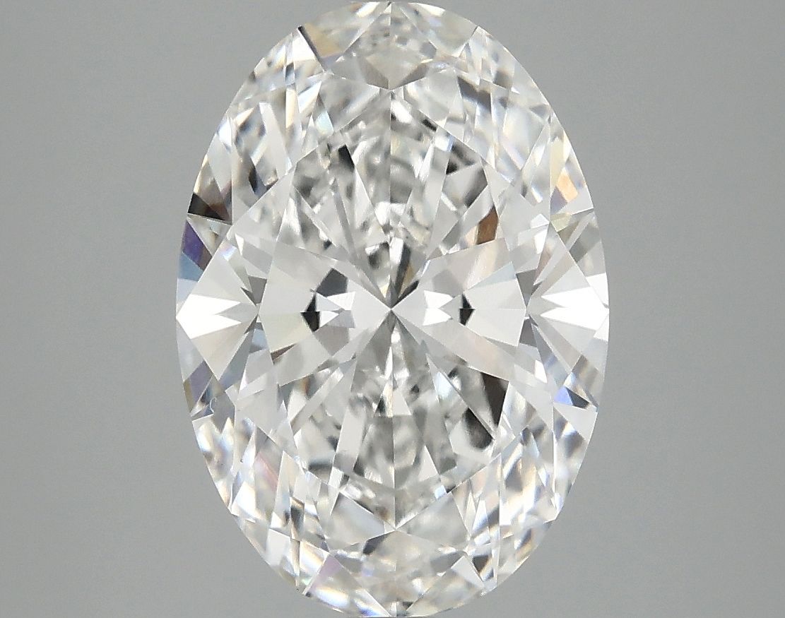 3.78 ct. oval Lab Grown Diamond front image