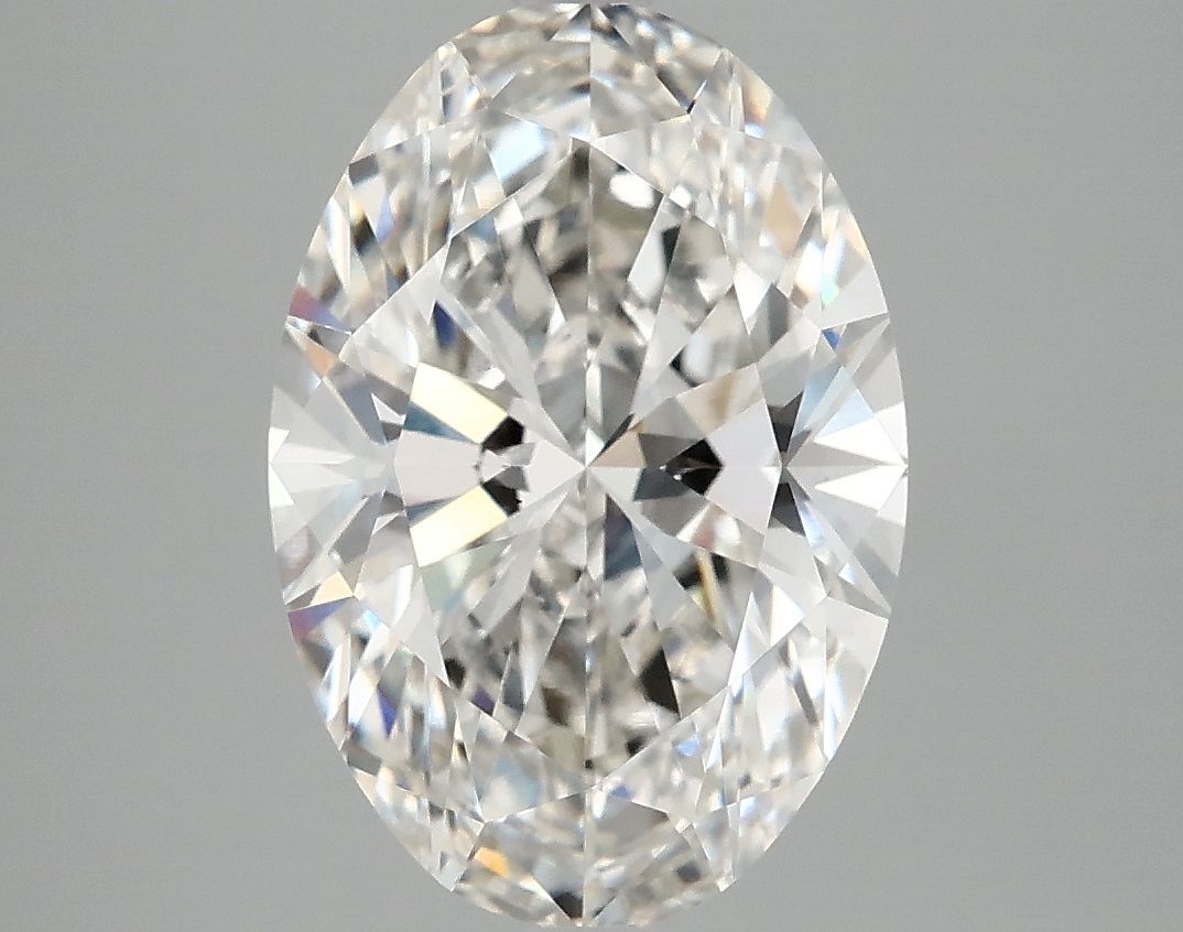 3.98 ct. oval Lab Grown Diamond front image