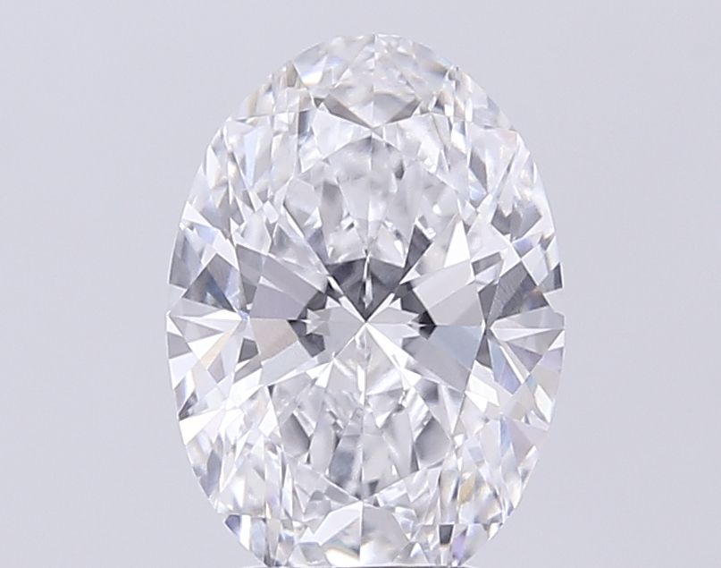 4.04 ct. oval Lab Grown Diamond front image