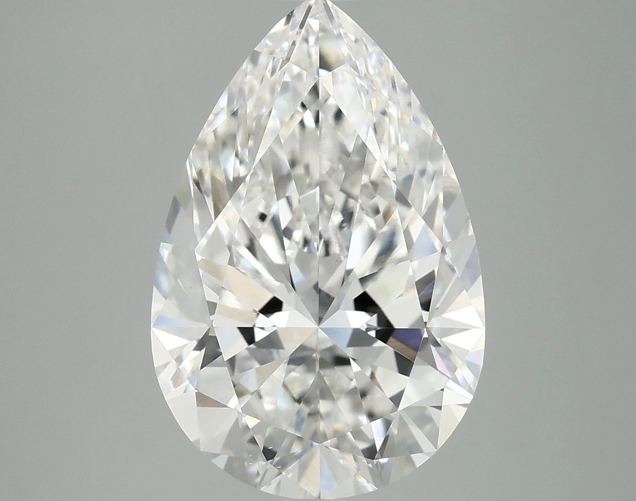 4.99 ct. pear Lab Grown Diamond front image