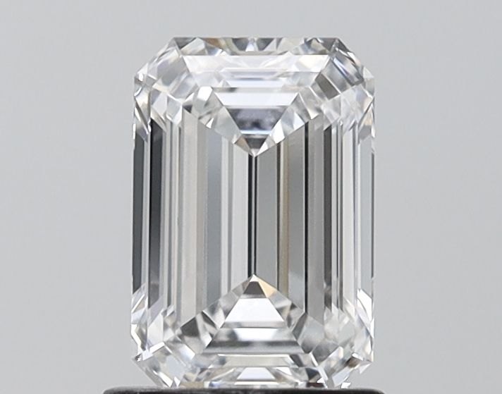 Diament LG szmaragdowy, 1.24 ct, E, VVS2