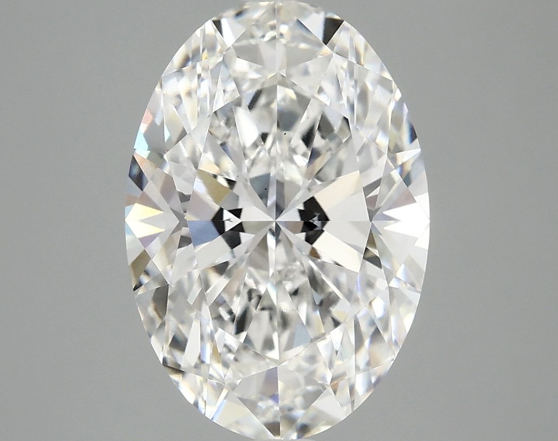4.06 ct. oval Lab Grown Diamond front image
