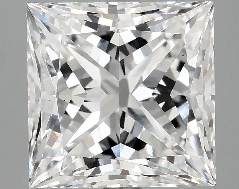5.09 ct. princess Lab Grown Diamond front image