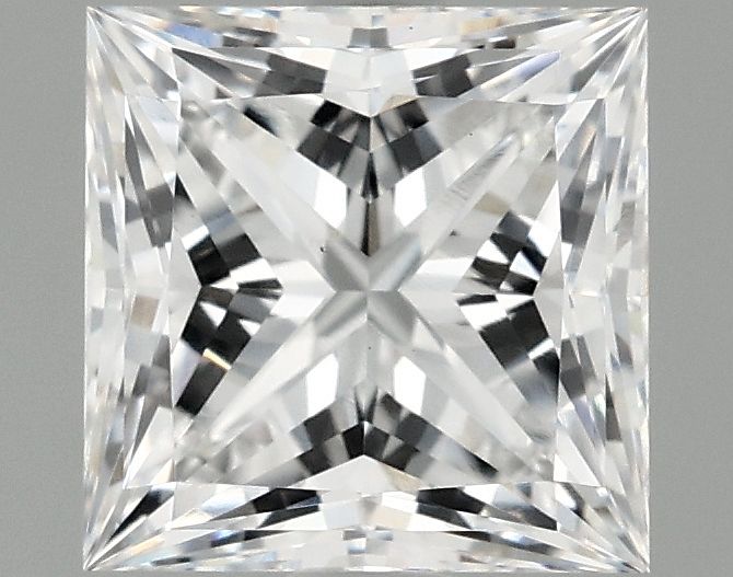 2.10 ct. princess Lab Grown Diamond front image