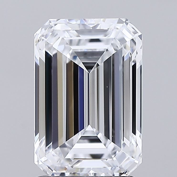 2.03 ct. emerald Lab Grown Diamond front image