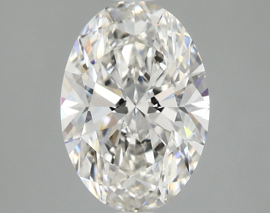 2.10 ct. oval Lab Grown Diamond front image