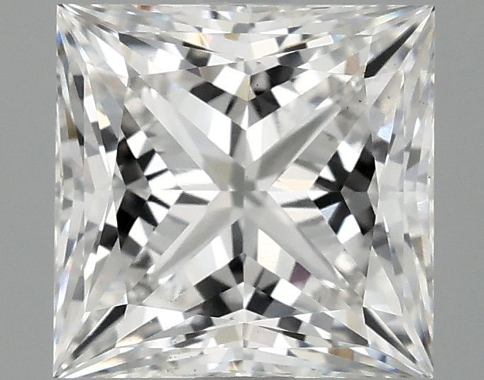 2.10 ct. princess Lab Grown Diamond front image