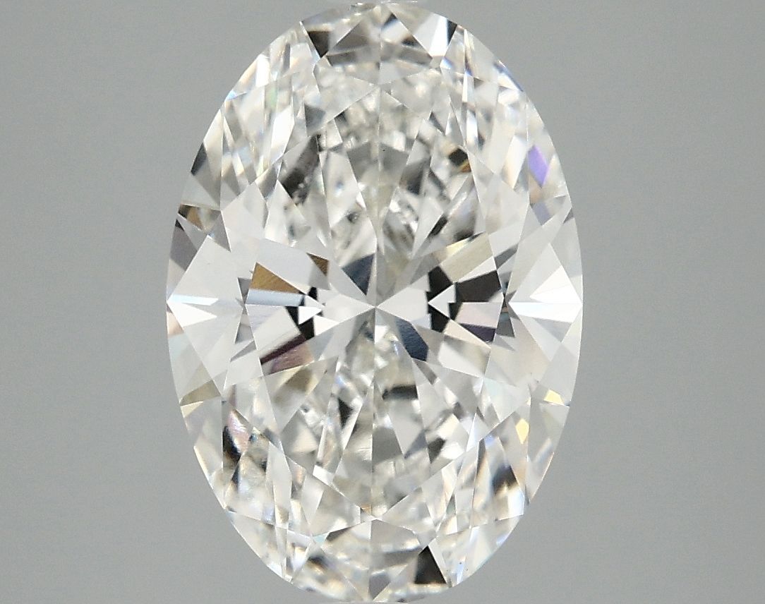 3.99 ct. oval Lab Grown Diamond front image