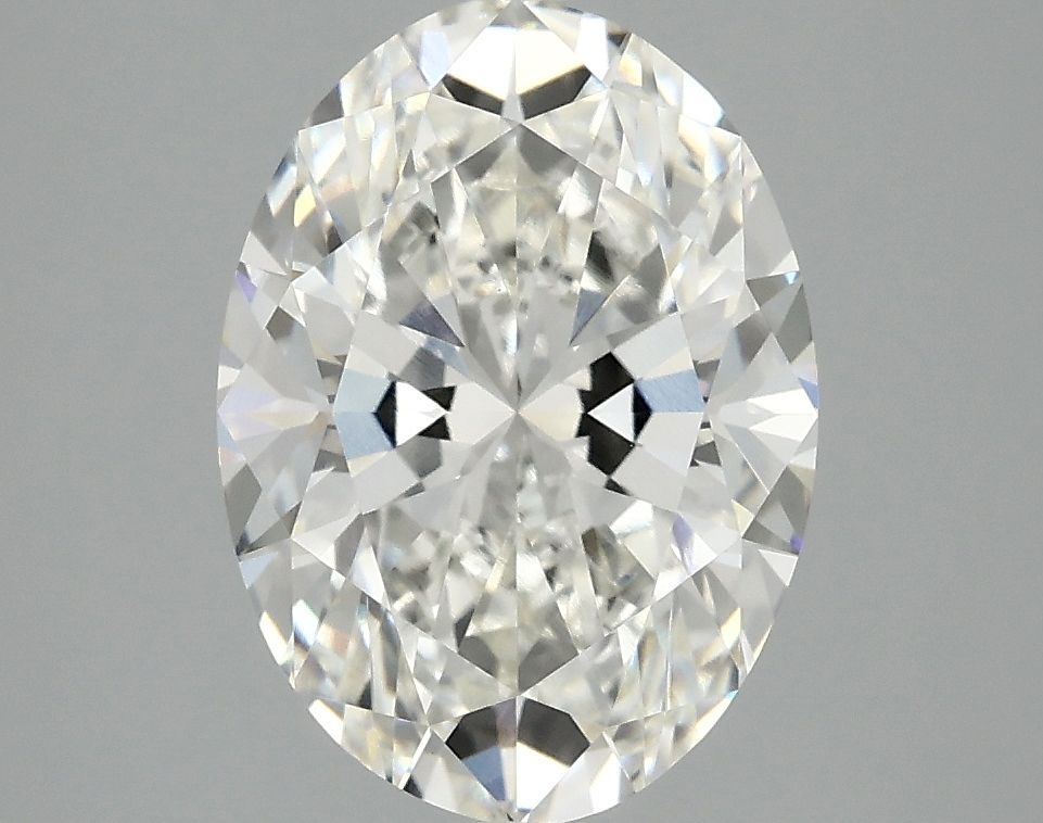 3.10 ct. oval Lab Grown Diamond front image
