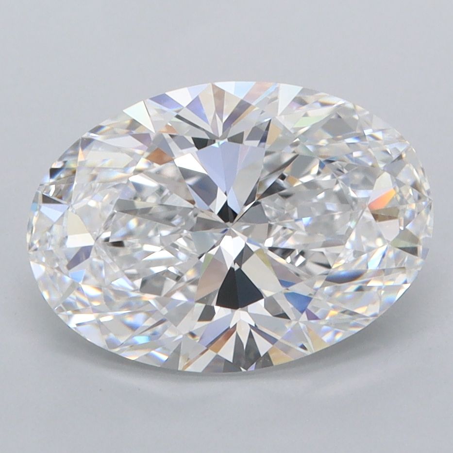 2.89 ct. oval Lab Grown Diamond front image