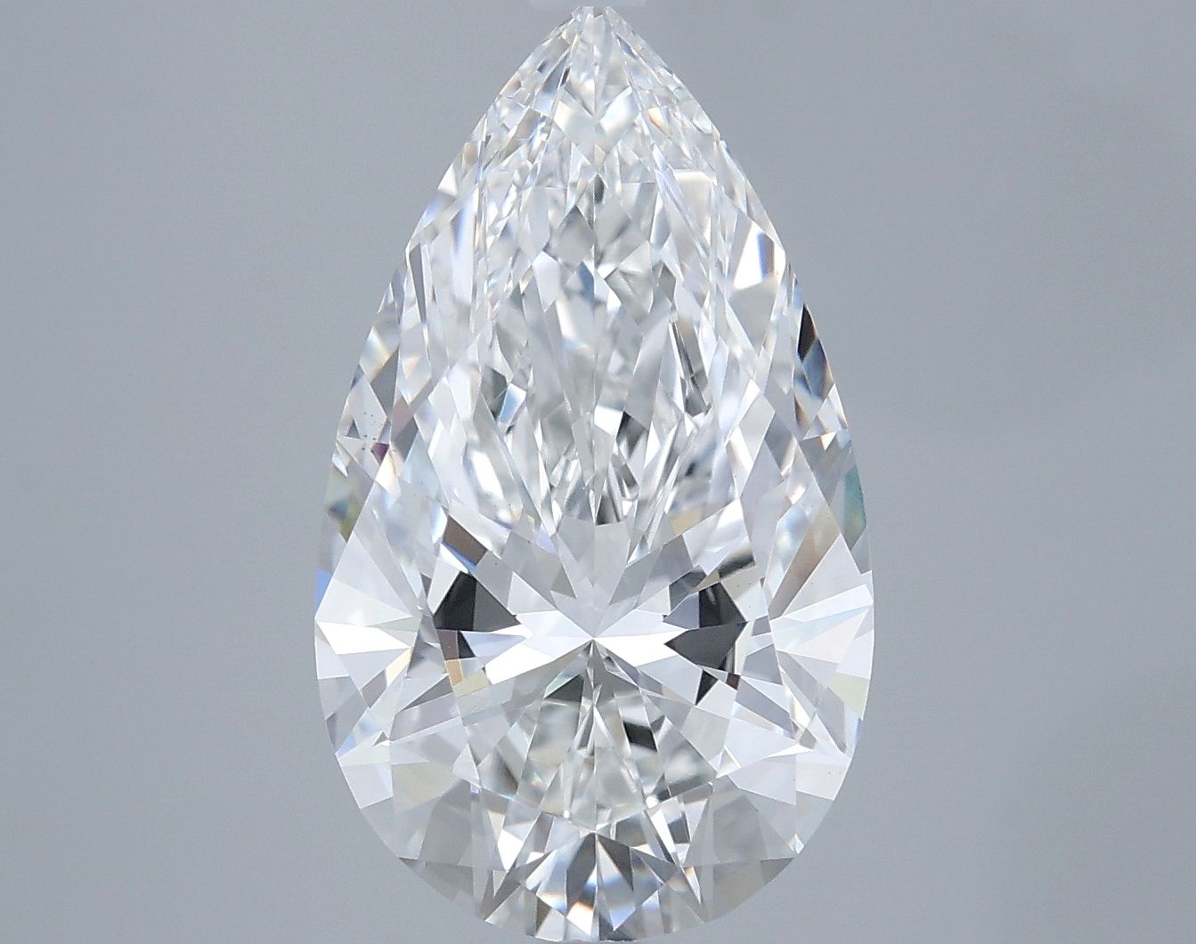 5.06 ct. pear Lab Grown Diamond front image