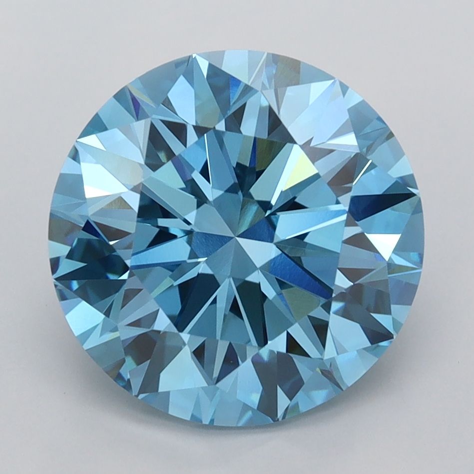 3.99 ct. round Lab Grown Diamond front image