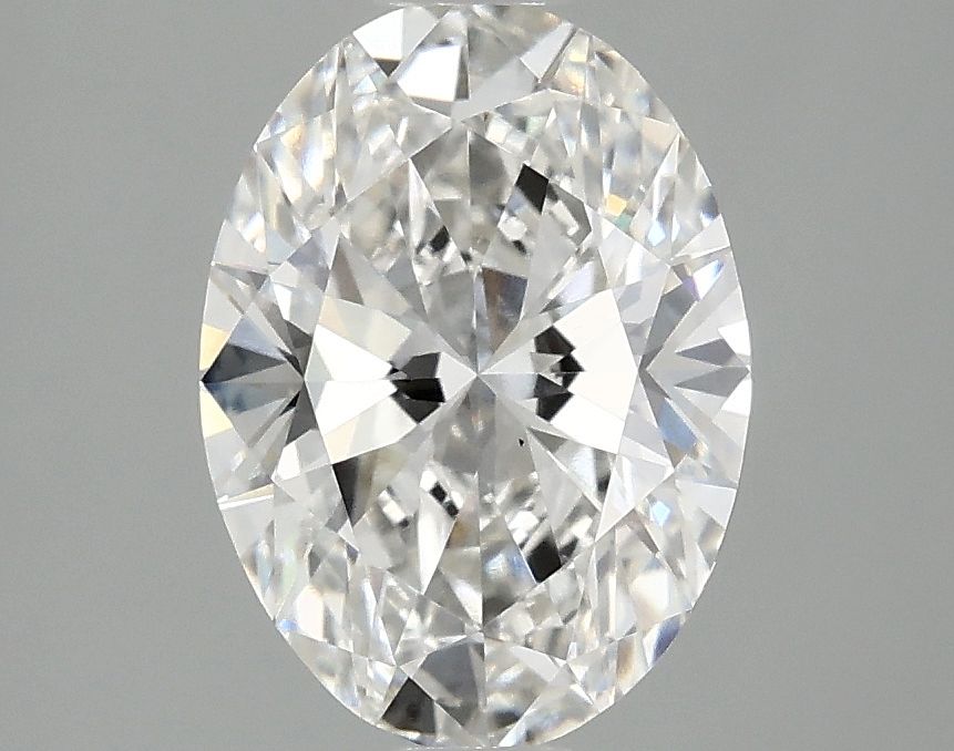 2.10 ct. oval Lab Grown Diamond front image