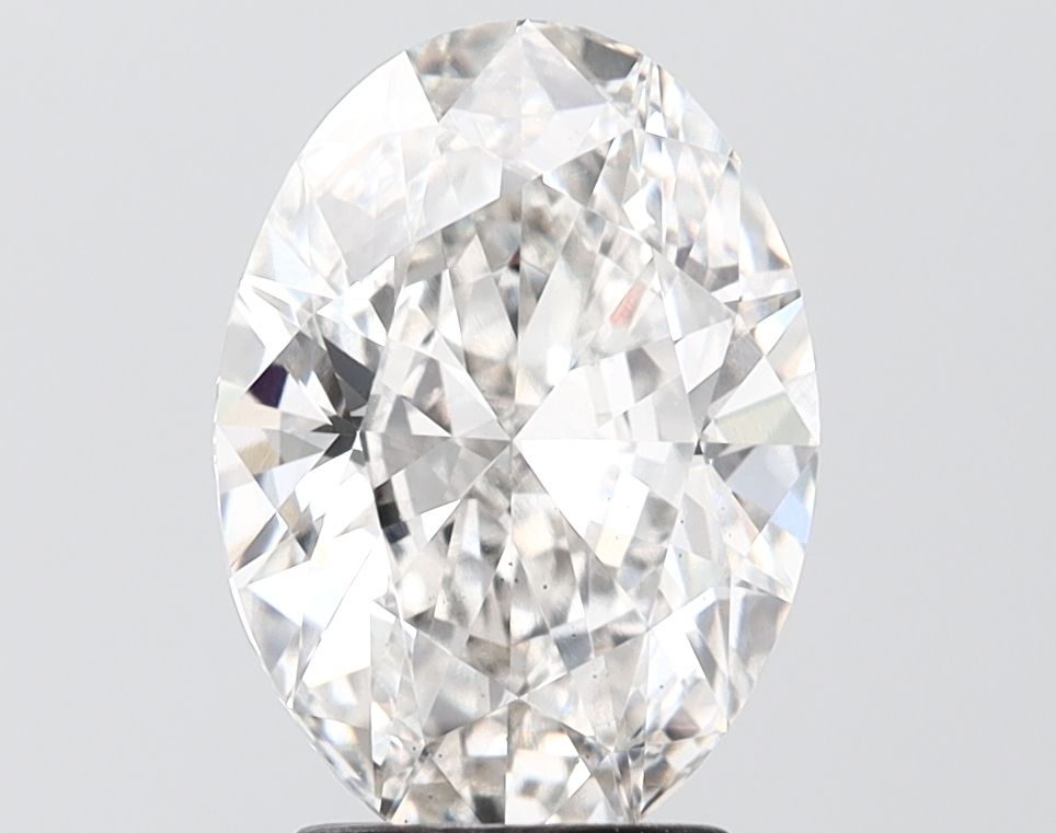 2.72 ct. oval Lab Grown Diamond front image