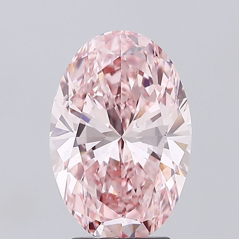 3.02 ct. oval Lab Grown Diamond front image