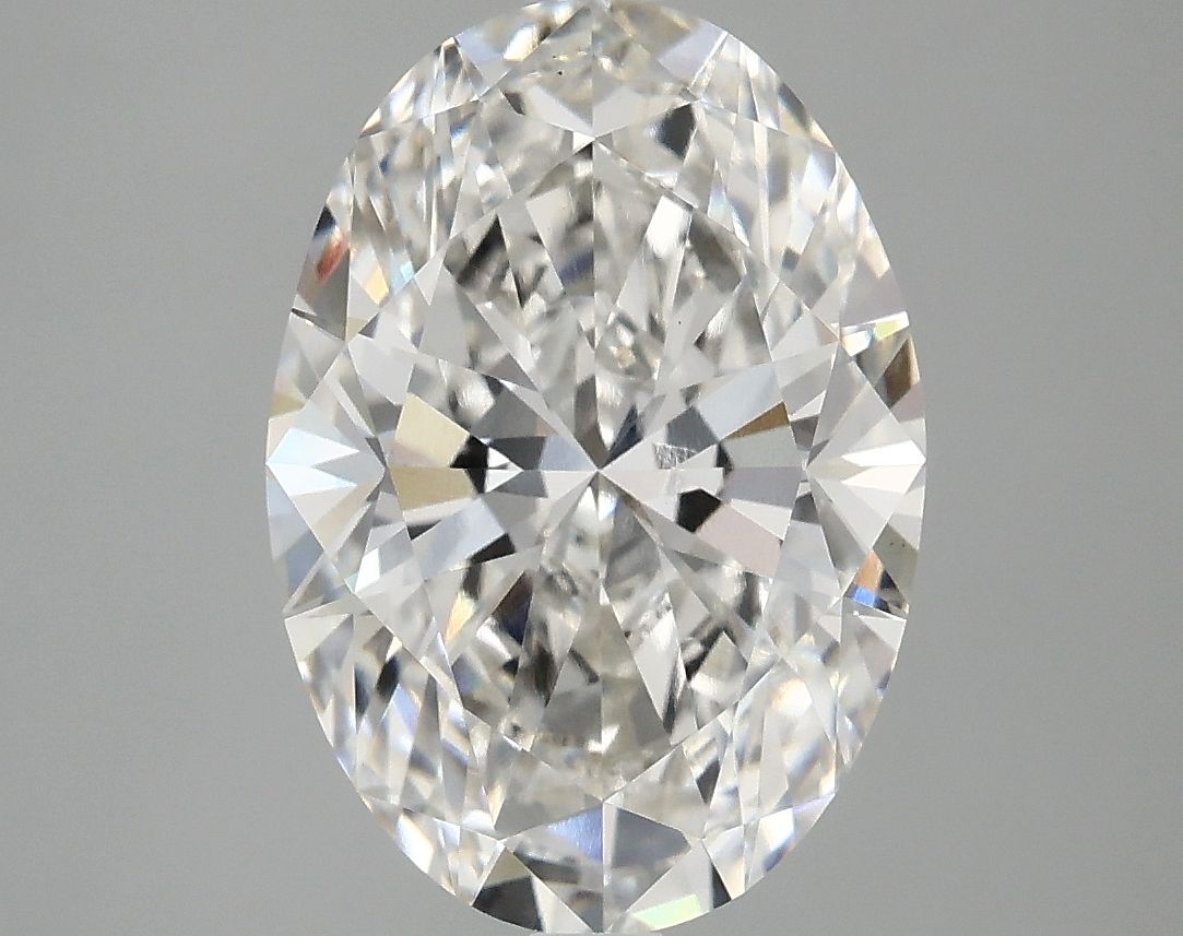 4.09 ct. oval Lab Grown Diamond front image
