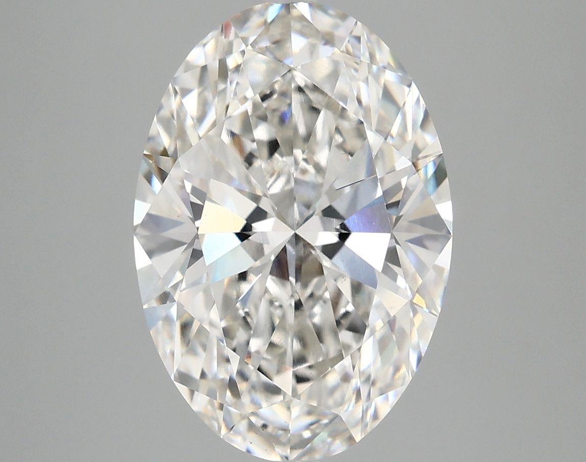 4.09 ct. oval Lab Grown Diamond front image