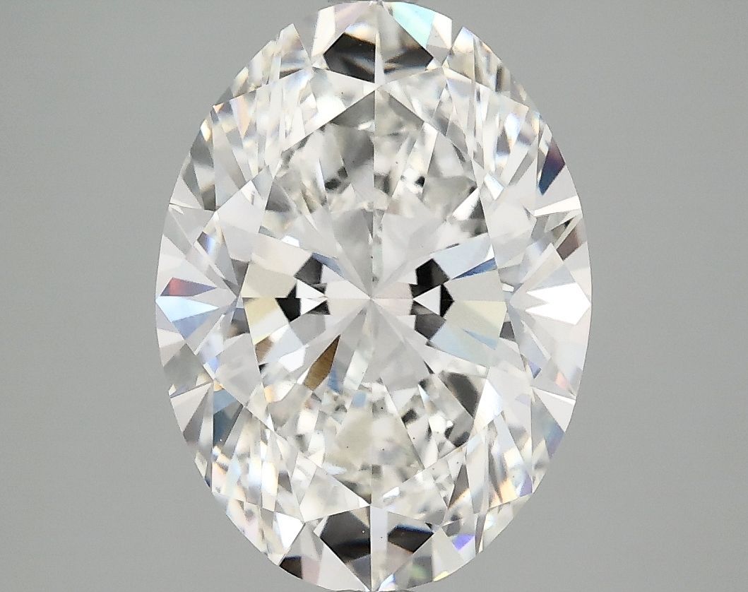 4.09 ct. oval Lab Grown Diamond front image