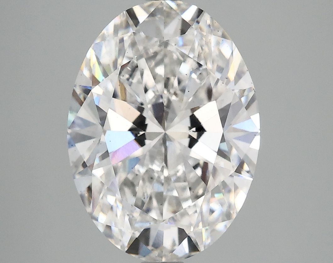 3.93 ct. oval Lab Grown Diamond front image