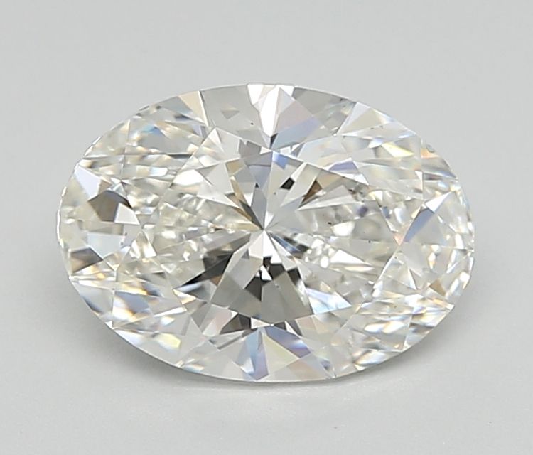 2.02 ct. oval Lab Grown Diamond front image