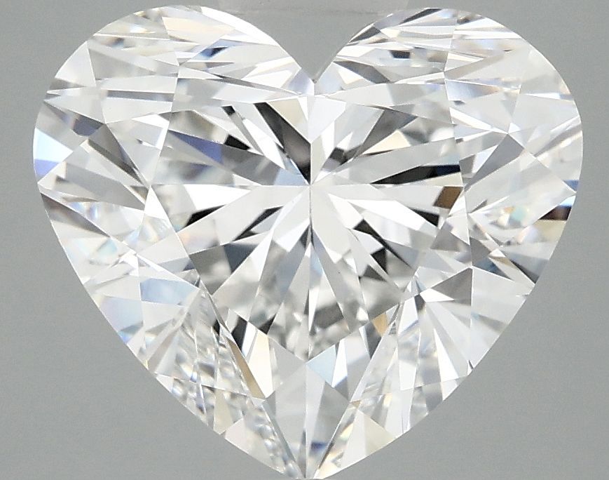 4.96 ct. heart Lab Grown Diamond front image