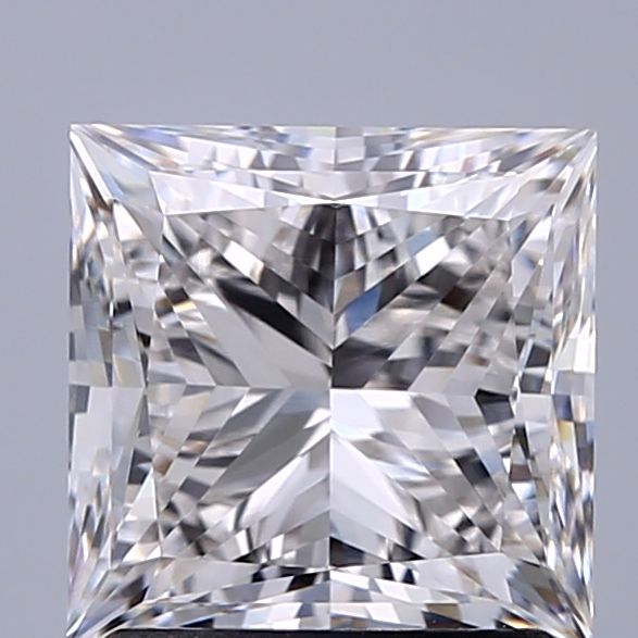2.02 ct. princess Lab Grown Diamond front image