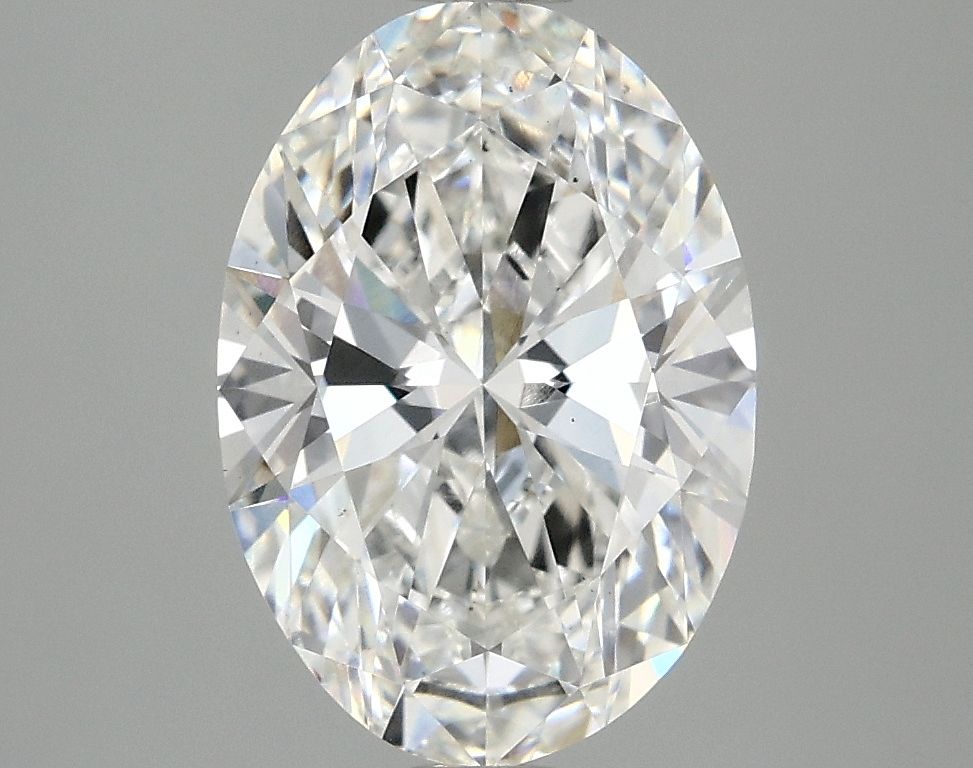 2.87 ct. oval Lab Grown Diamond front image
