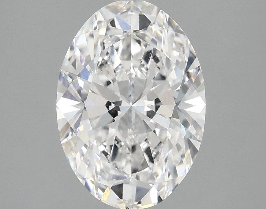 2.10 ct. oval Lab Grown Diamond front image