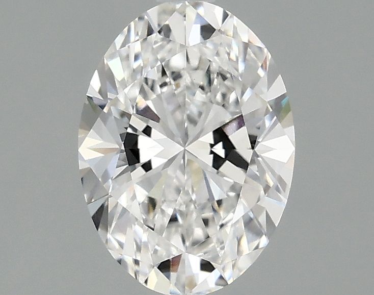 1.24 ct. oval Lab Grown Diamond front image