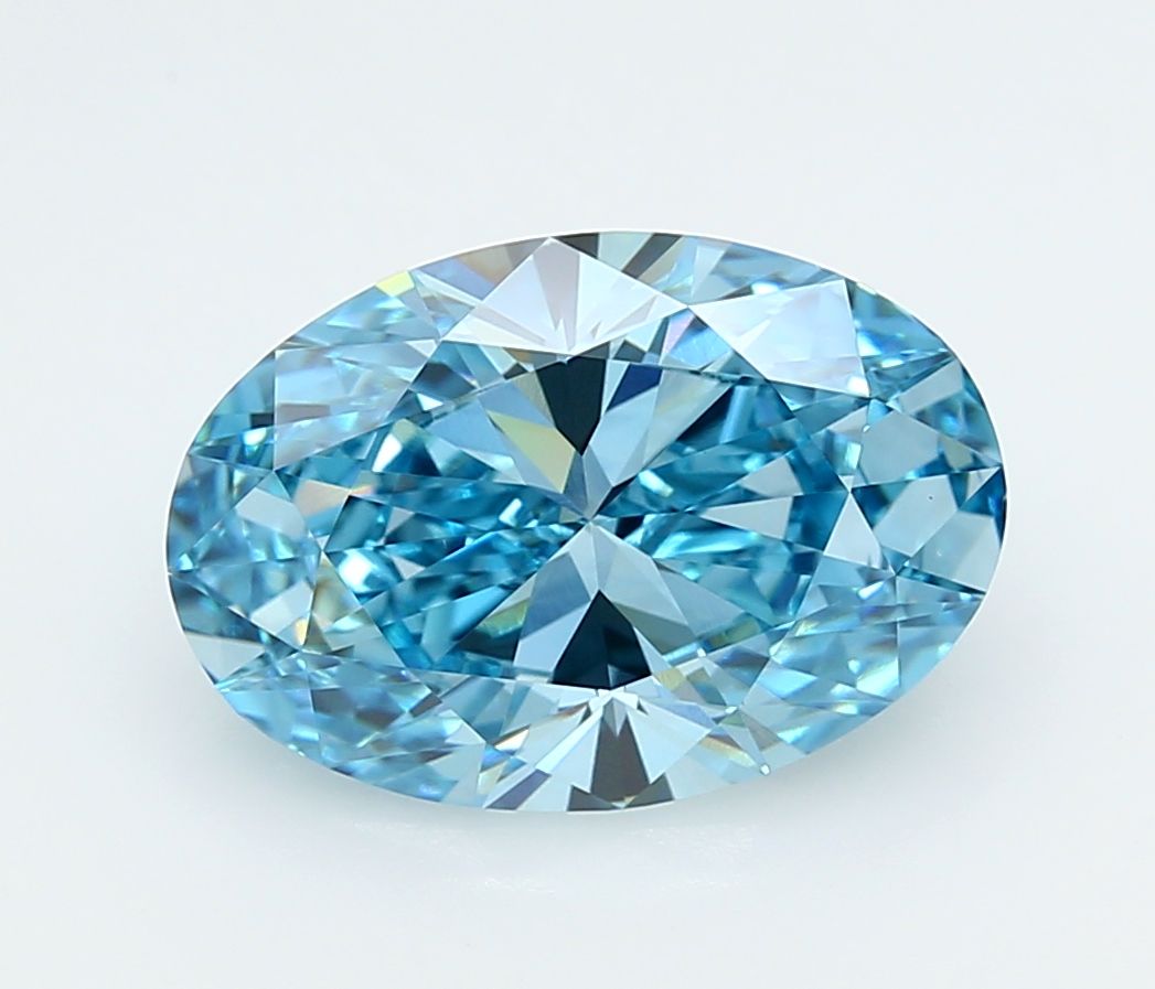 5.03 ct. oval Lab Grown Diamond front image