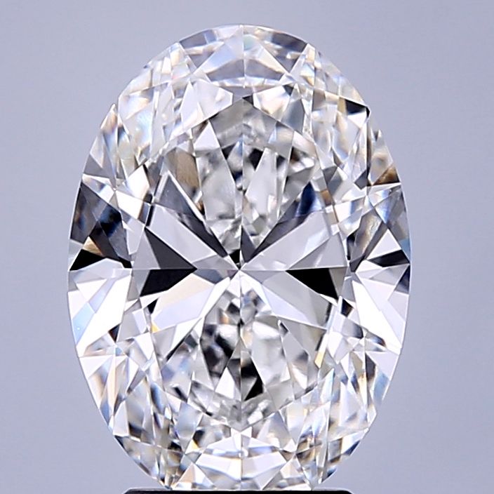 3.58 ct. oval Lab Grown Diamond front image