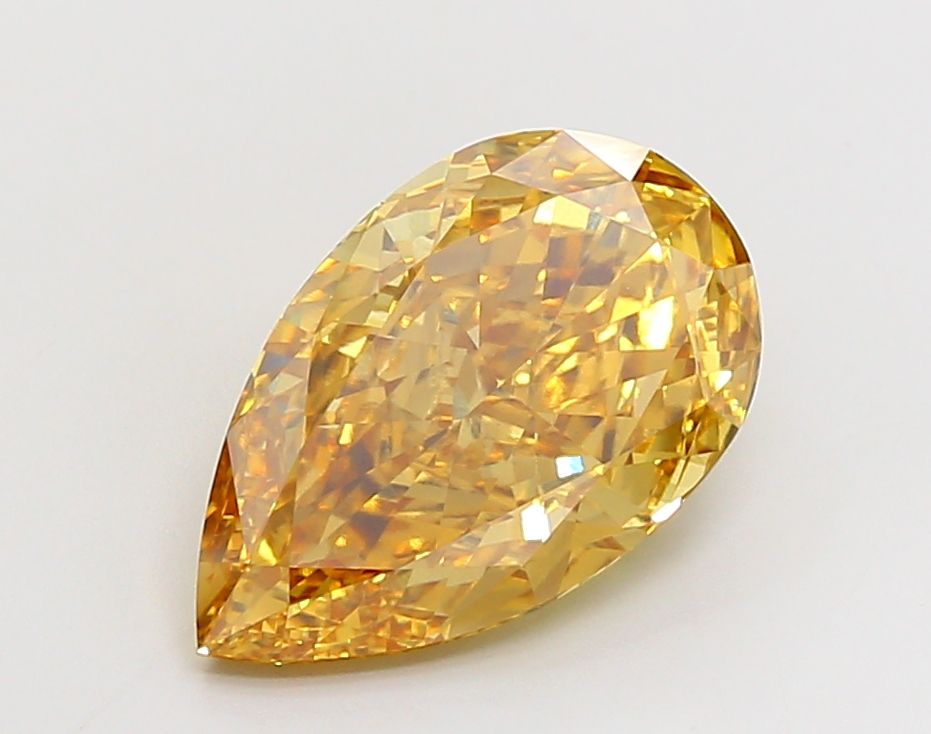 7.55 ct. pear Lab Grown Diamond front image