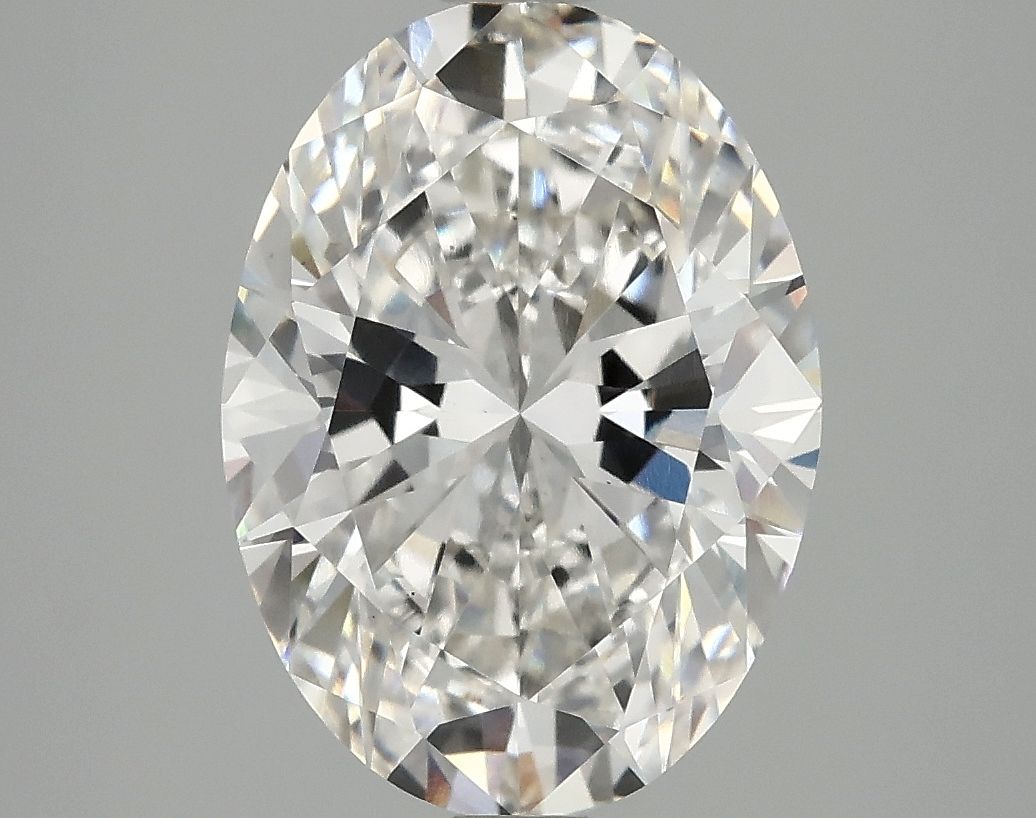 4.06 ct. oval Lab Grown Diamond front image