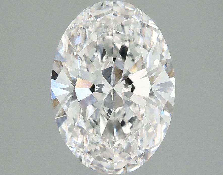 2.10 ct. oval Lab Grown Diamond front image
