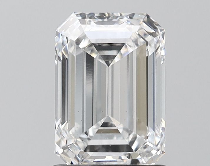 1.55 ct. emerald Lab Grown Diamond front image