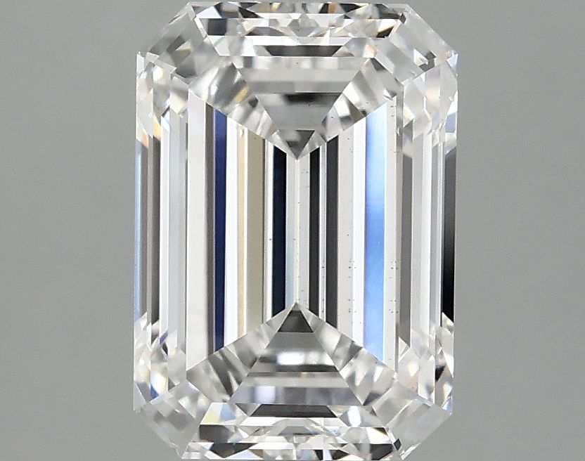 2.98 ct. emerald Lab Grown Diamond front image