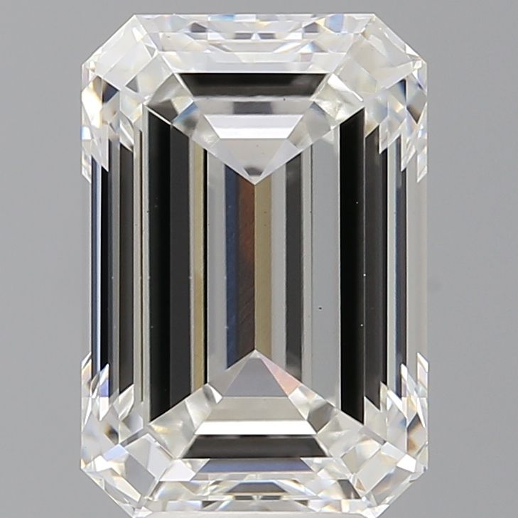 6.04 ct. emerald Lab Grown Diamond front image