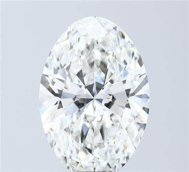 15.09 ct. oval Lab Grown Diamond front image