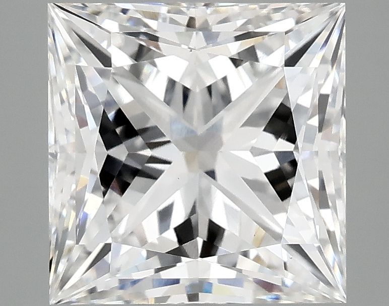 4.04 ct. princess Lab Grown Diamond front image