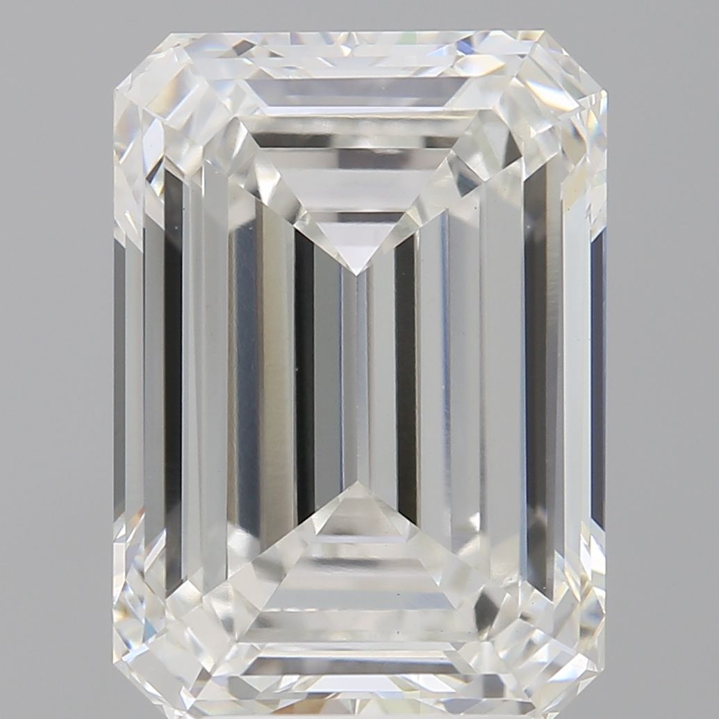 5.50 ct. emerald Lab Grown Diamond front image