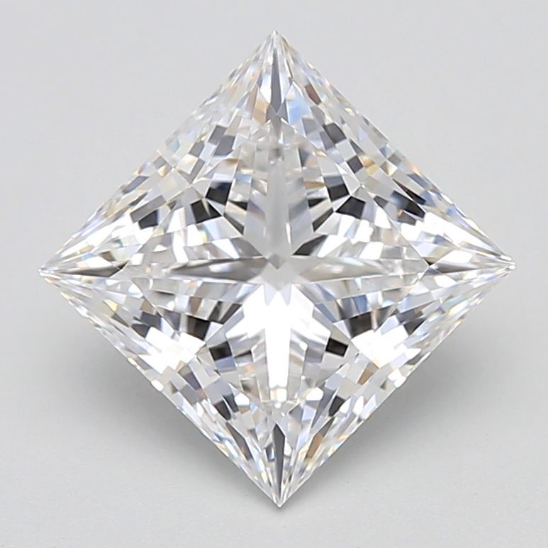 3.04 ct. princess Lab Grown Diamond front image
