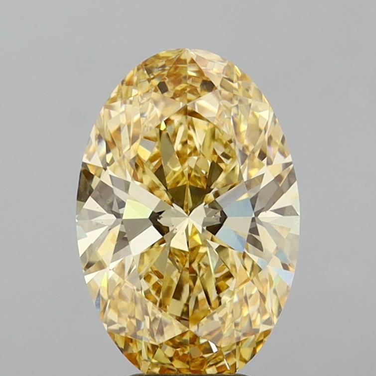 5.04 ct. oval Lab Grown Diamond front image