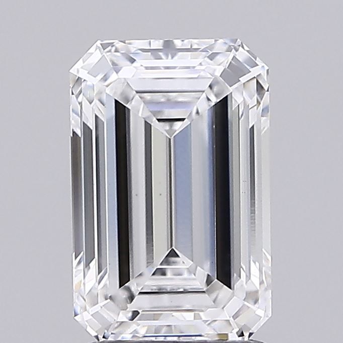 2.01 ct. emerald Lab Grown Diamond front image