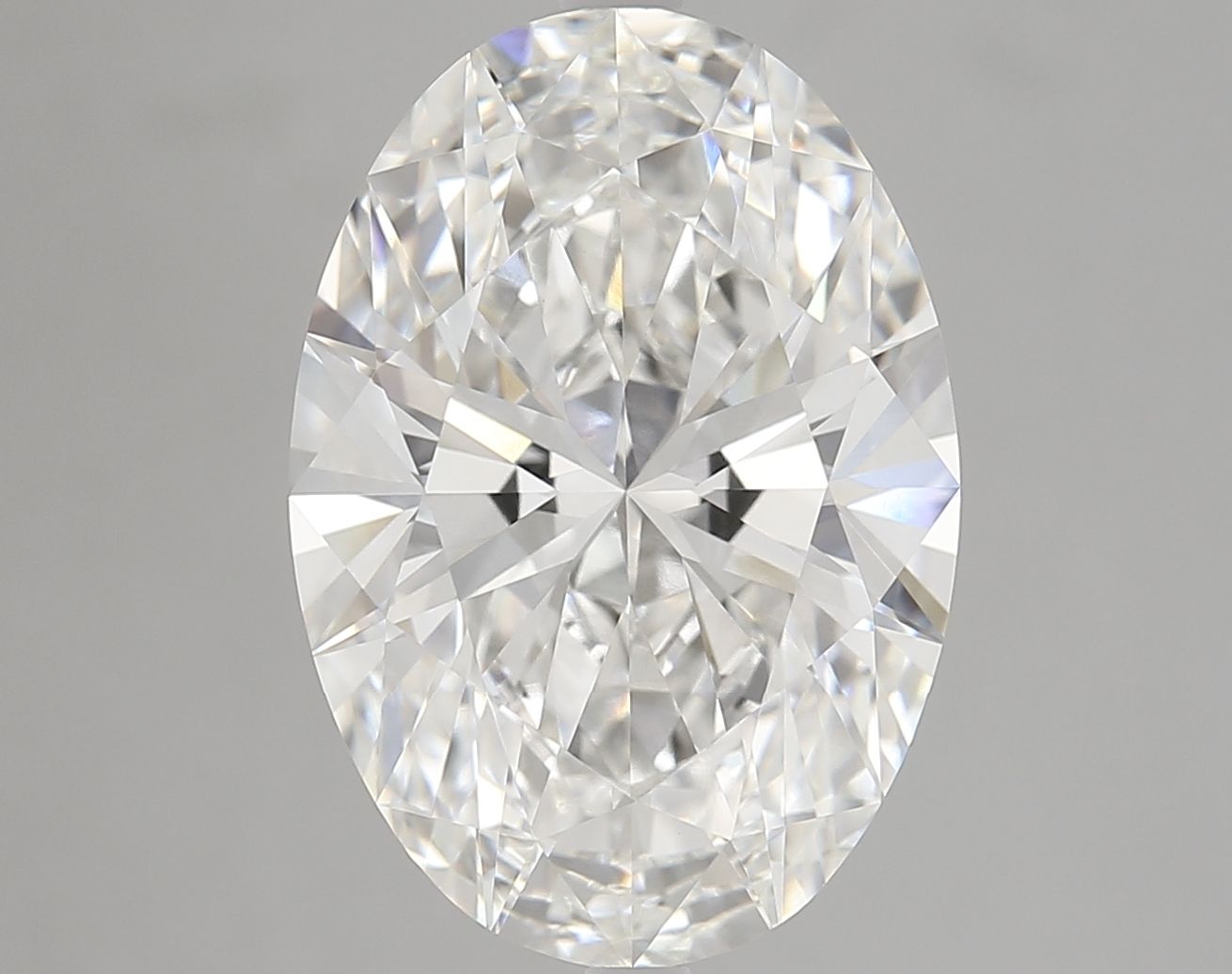 7.06 ct. oval Lab Grown Diamond front image