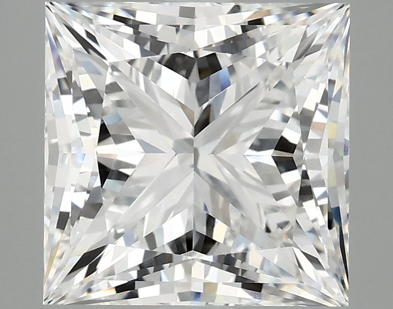 3.92 ct. princess Lab Grown Diamond front image